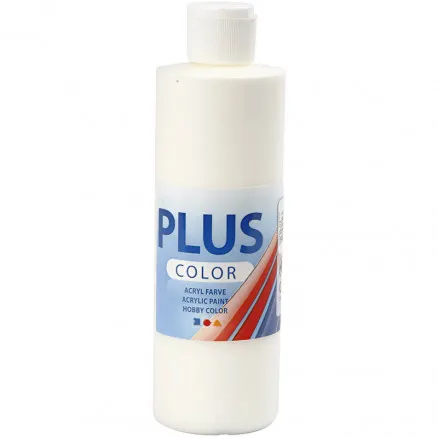 Plus Color harrastusmaali, off white, 250 ml