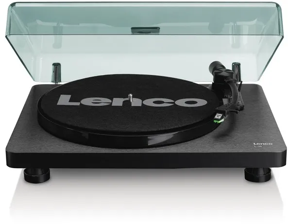 Lenco L-30BK Levysoitin USB/PC-koodauksella - Musta - Levysoitin Musta