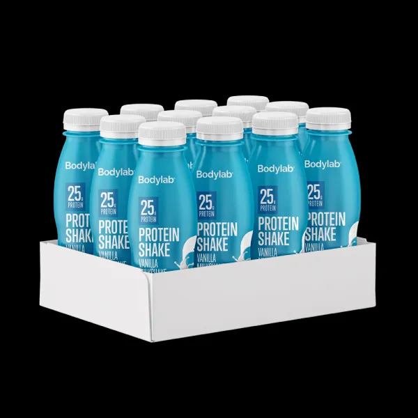 BodyLab Proteiinijuoma - Vanilja Milkshake (12x330 ml)