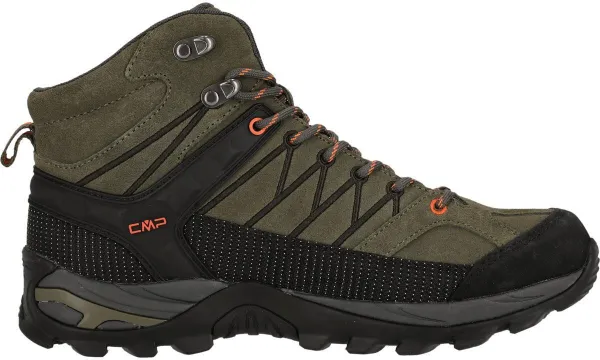 CMP Rigel Mid Trekking Miesten vaelluskengät, vihreä