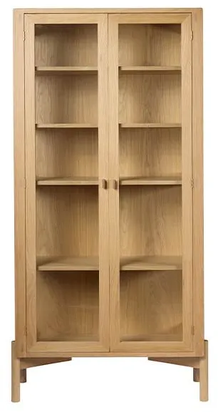 FDB Møbler A90 Boderne vitriinikaappi 178x89,5 cm
